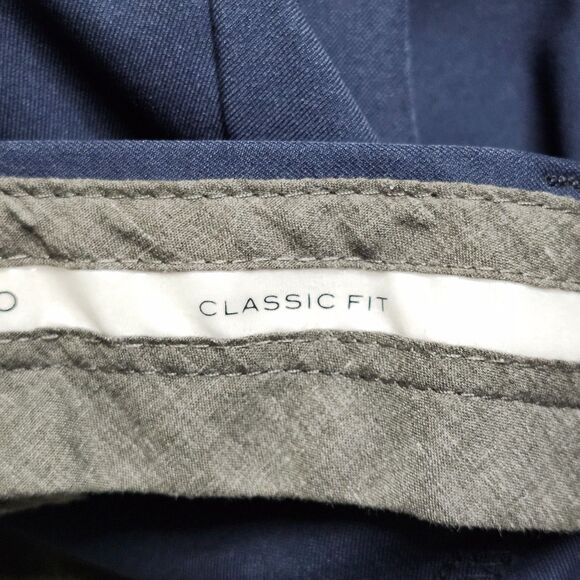 Haggar Golf Pants Mens 40x29 Cool 18 Pro Classic Fit Dress Workwear Polyester - Picture 9 of 10